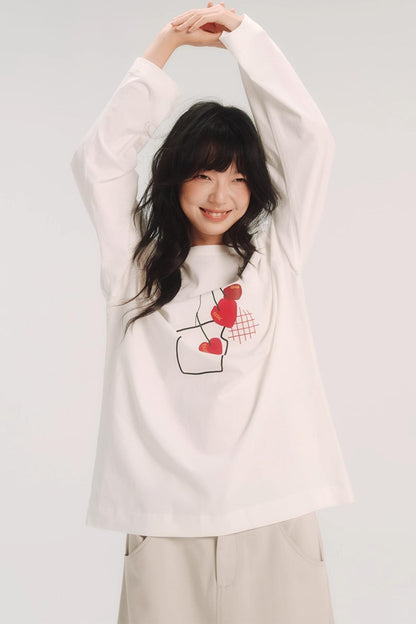 Cherry Print Graphic T-Shirt