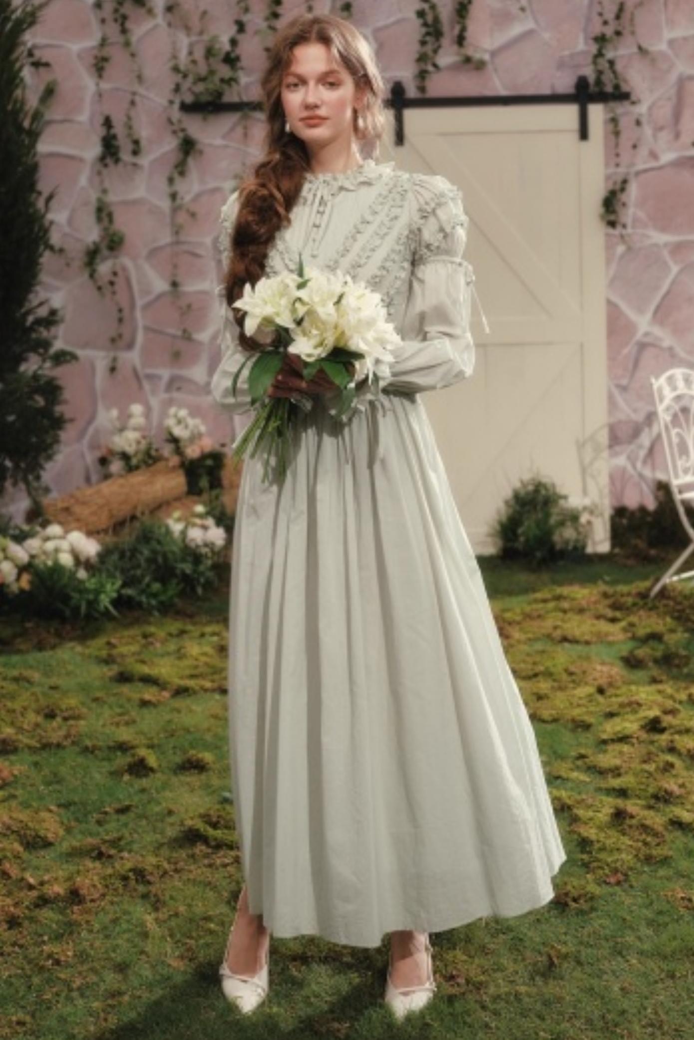 Whispering Forest Lace Dress