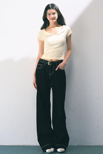 Minimalist Knit Slim Fit Top