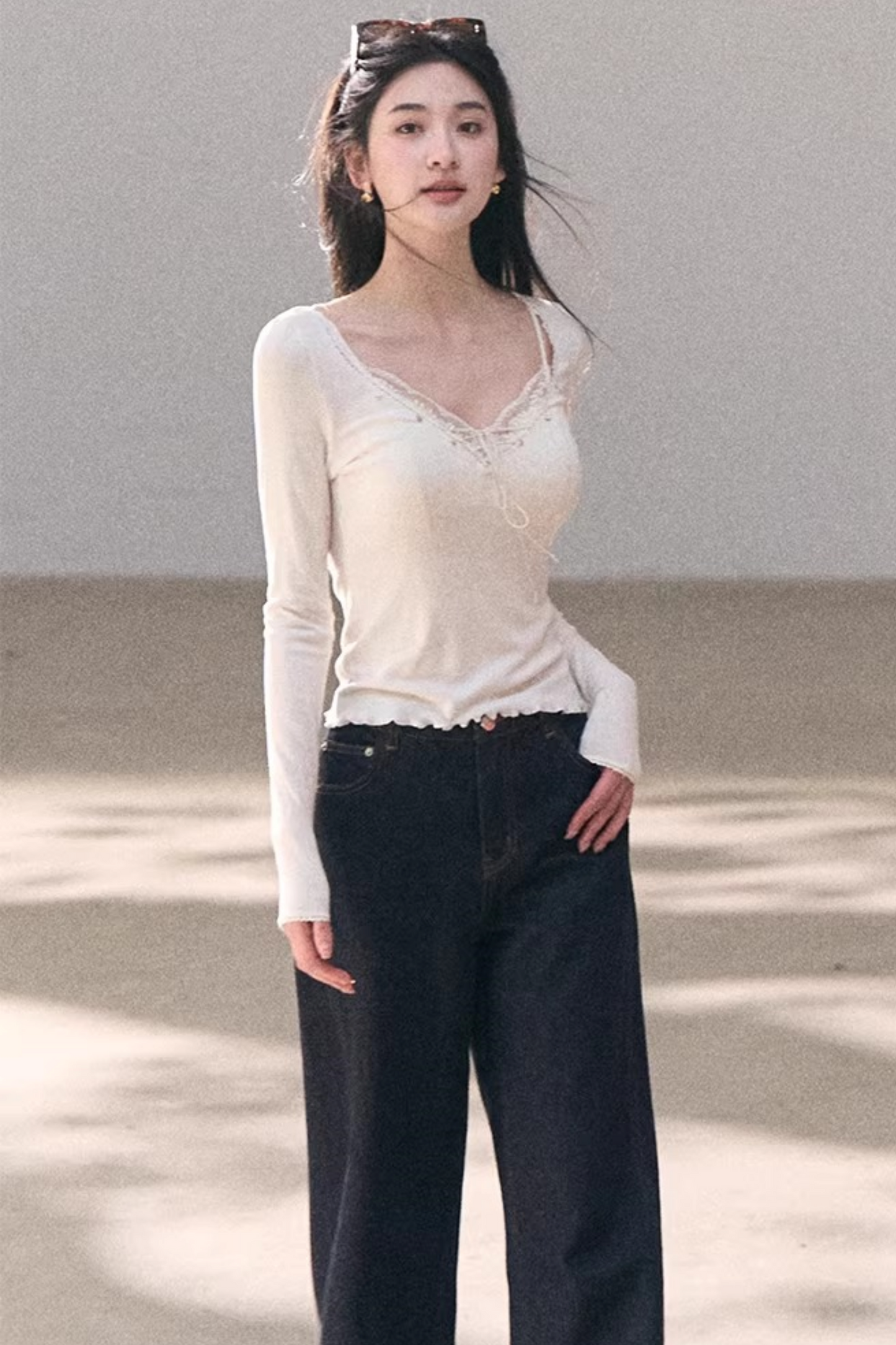 Bright Emotions Linen Knit Sweater