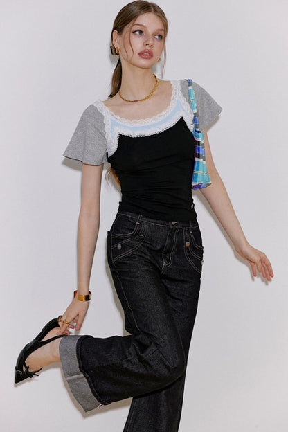 Summer Trail Curved Jeans