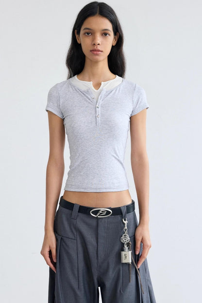 Slim Layered Tee
