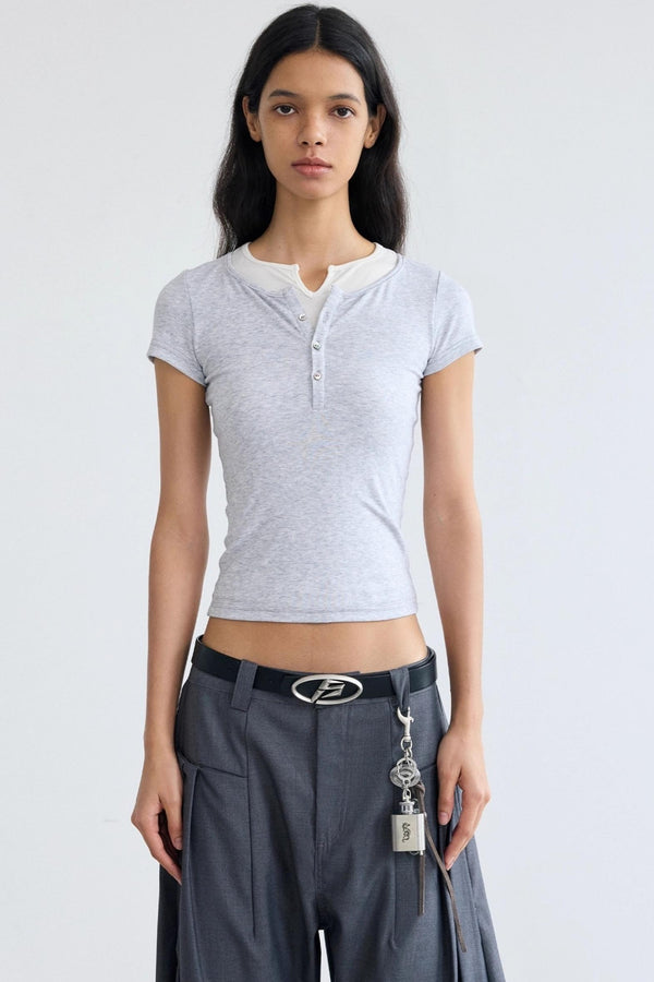 Slim Layered Tee