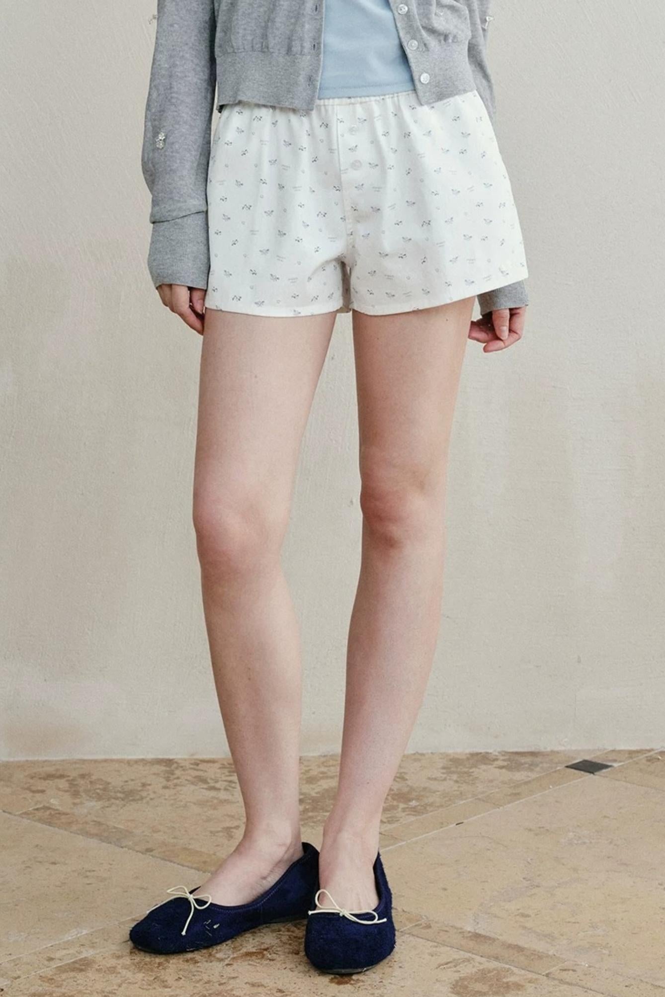 Floral Whisper Summer Shorts