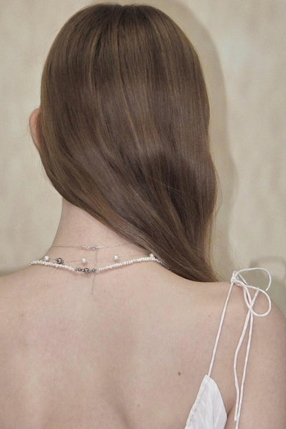 Mermaid Pearl Clavicle Necklace