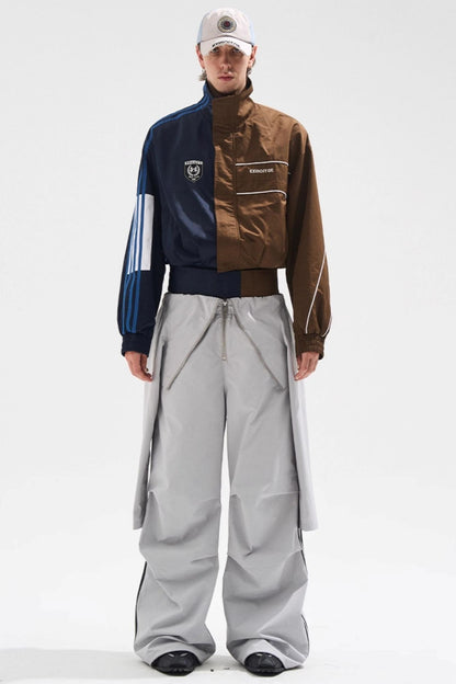 Pleated Cargo Pants