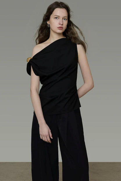 Off-Shoulder Slim Top