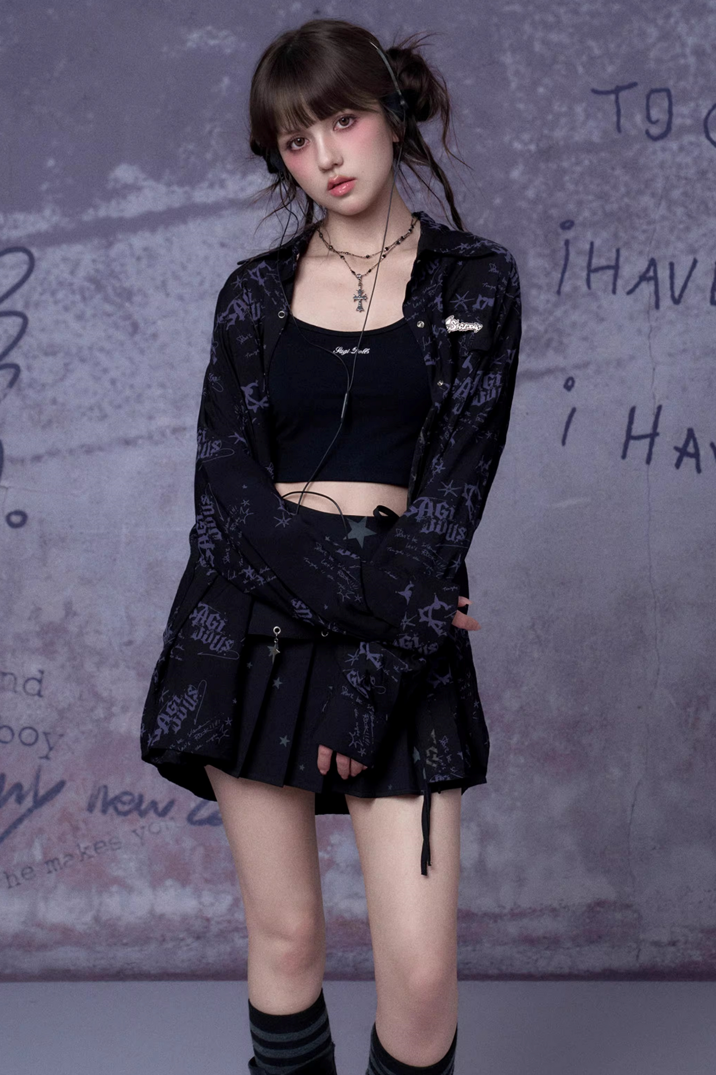 Youthful Spirit Printed Blouse