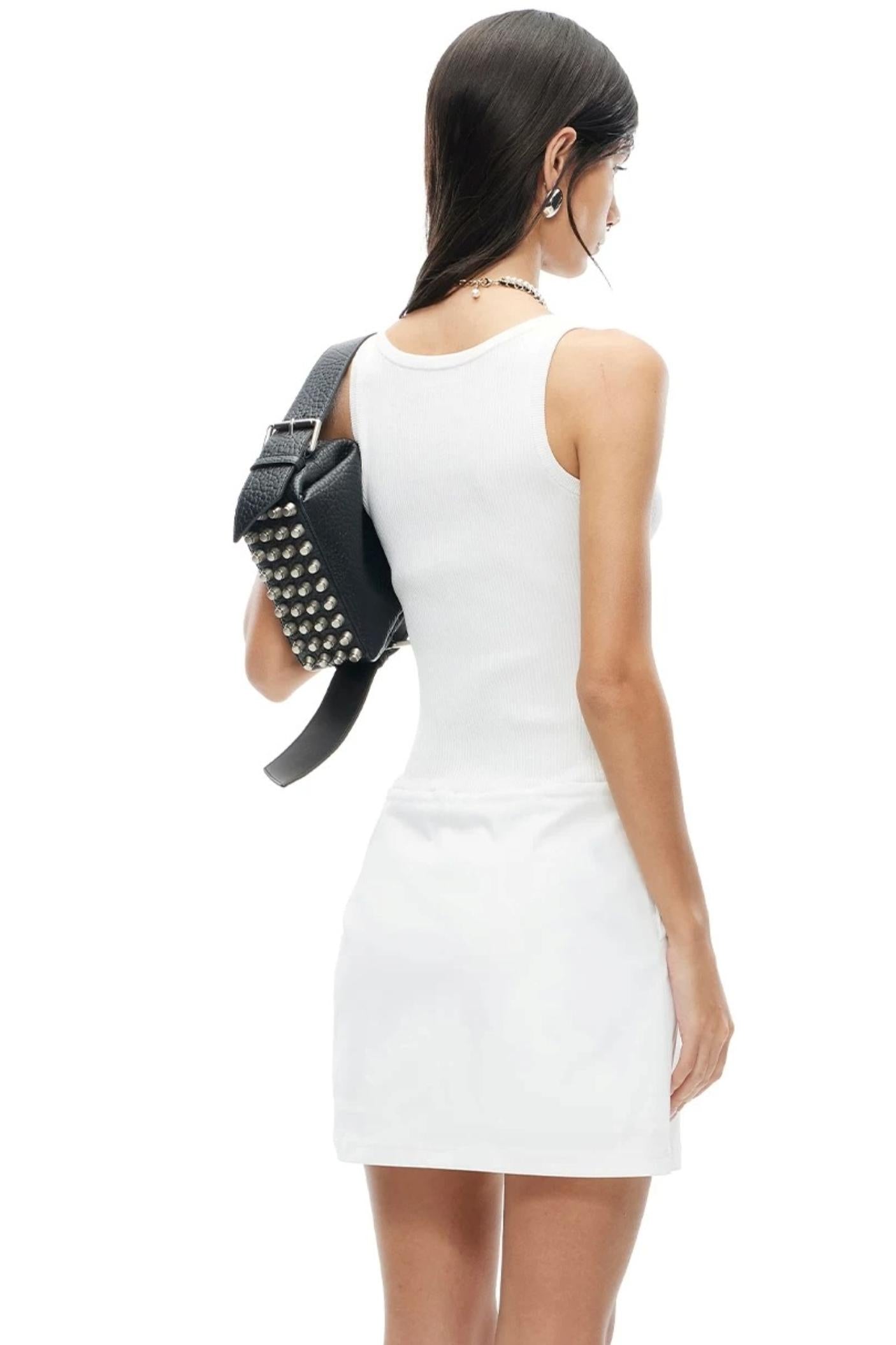 Ice-Cool Pleated Knit Dress