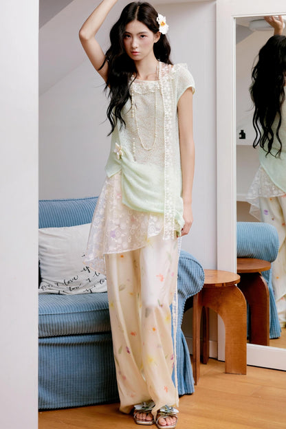 Green Fantasy Knit Set-Up