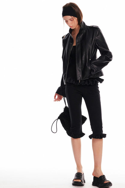 Chic Floral Pleat Bag