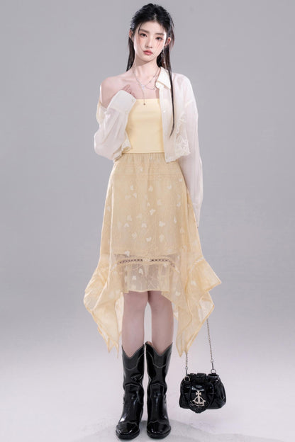 Sunshine Floral Knit Dress