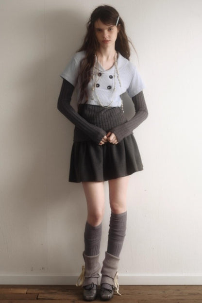 Vintage Sailor Knit Top