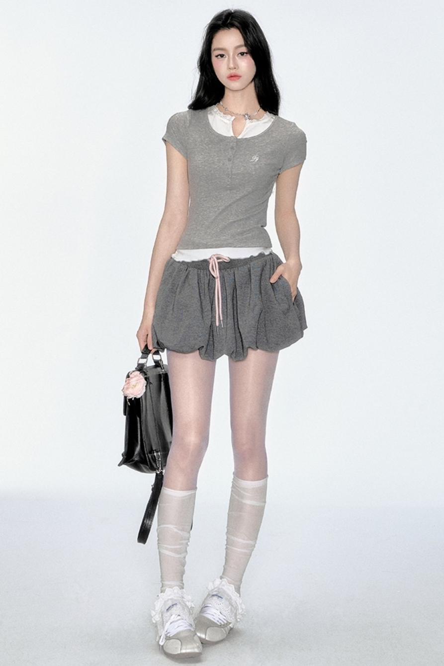 Tencel Tee & Skirt Set-Up