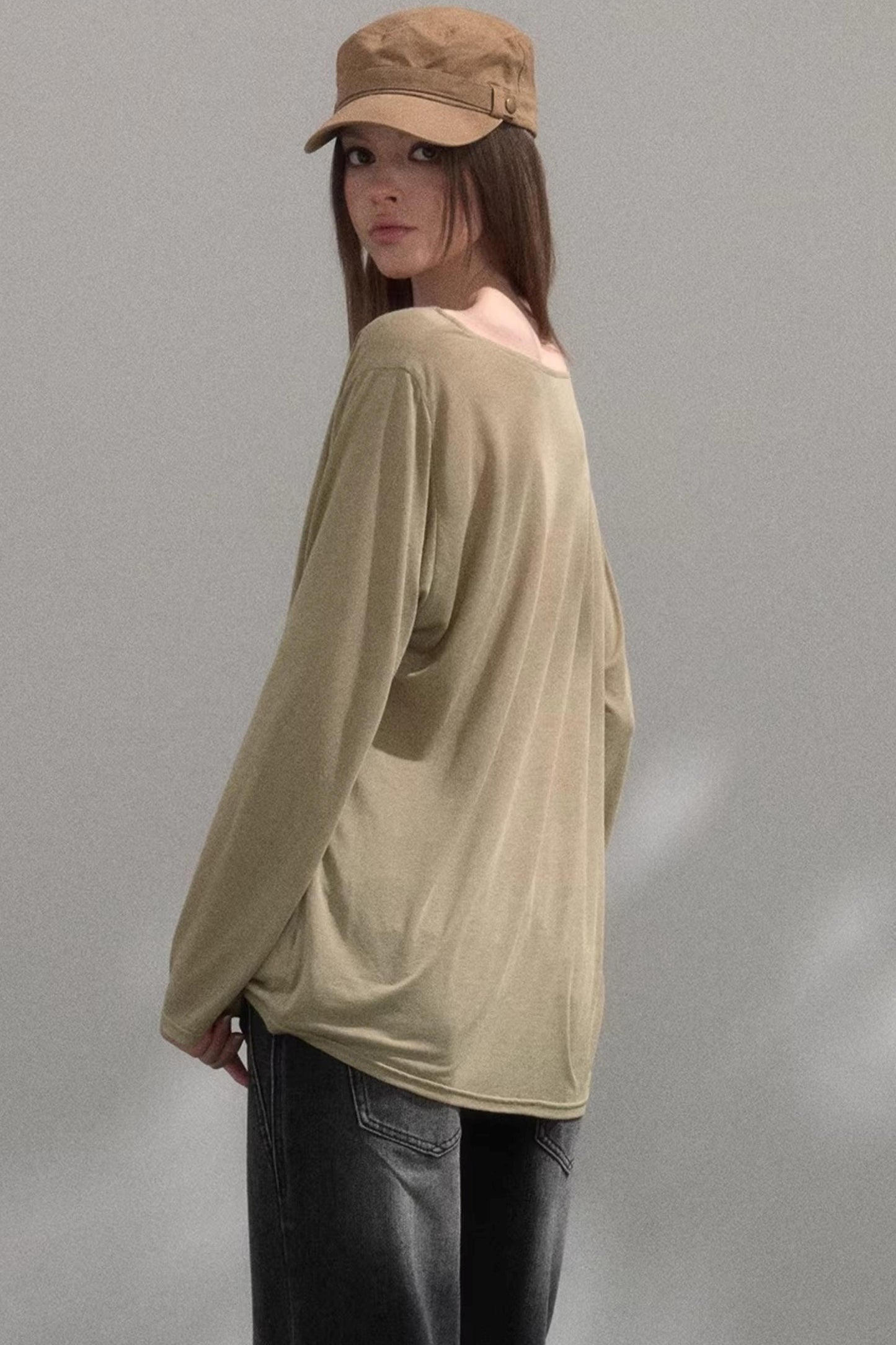 Off-Shoulder Printed Top