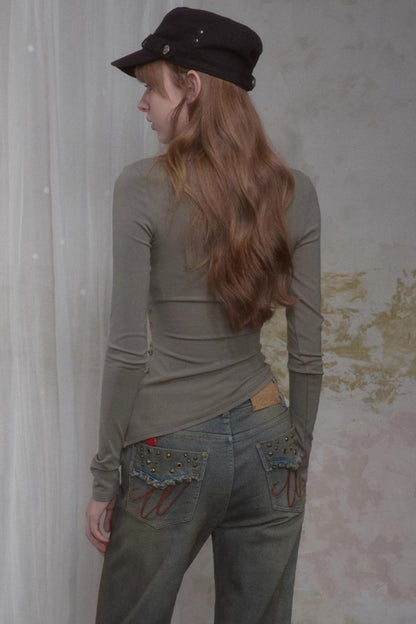 Sweet and Spicy Long-Sleeved T-Shirt