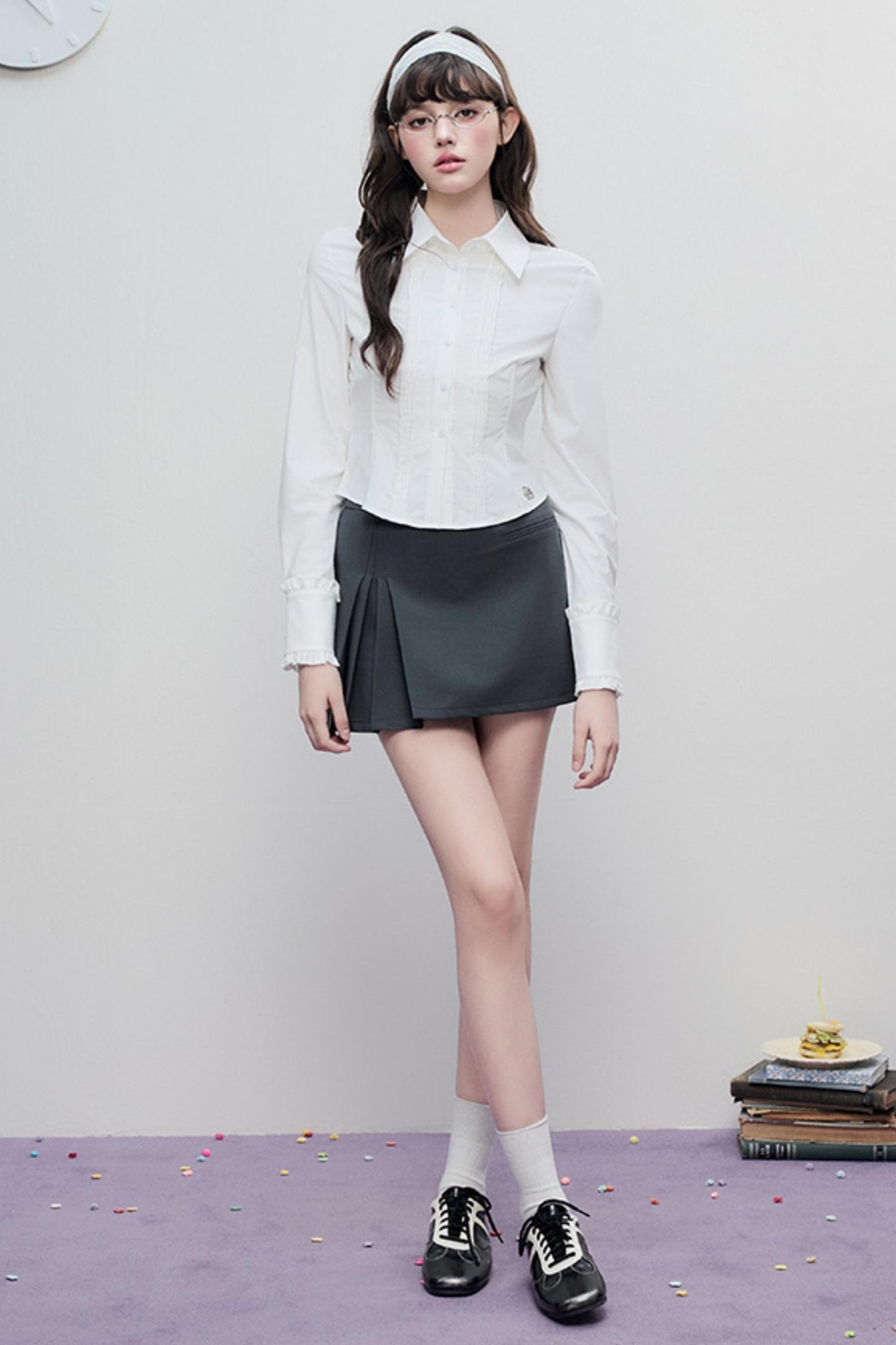 Chic Knit Bustier Skirt