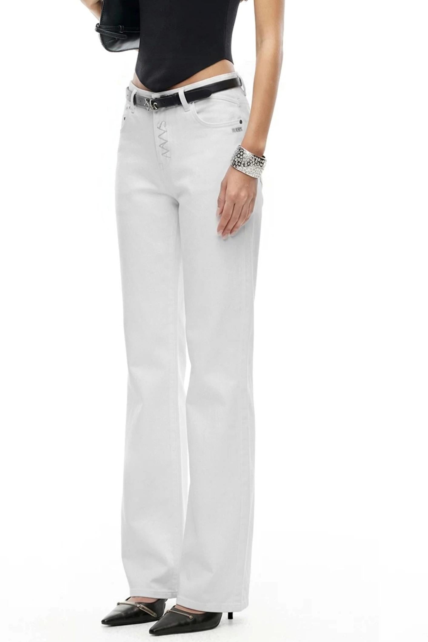 Golden Ratio Straight Leg Jeans