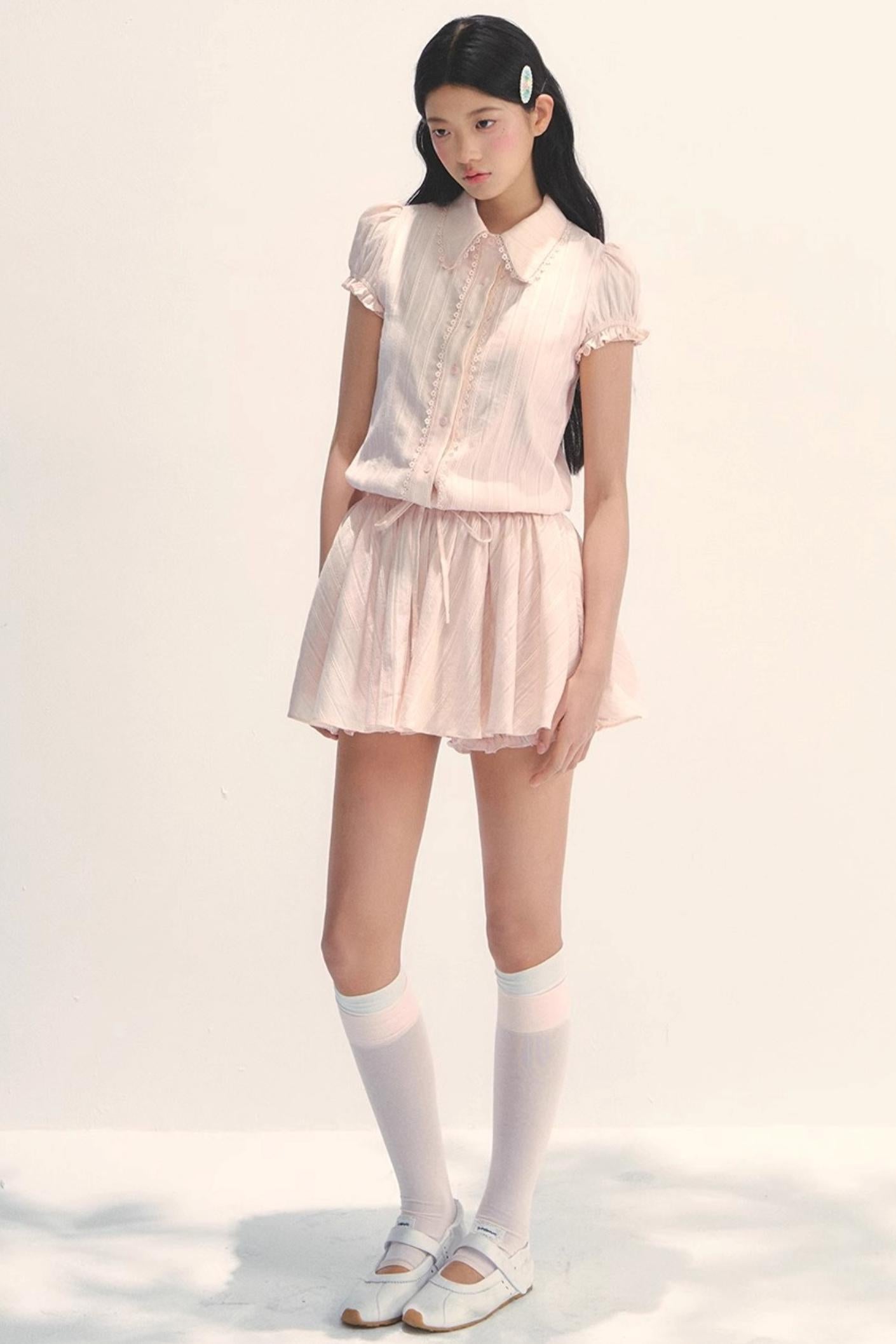 Vintage Pink Summer Dress