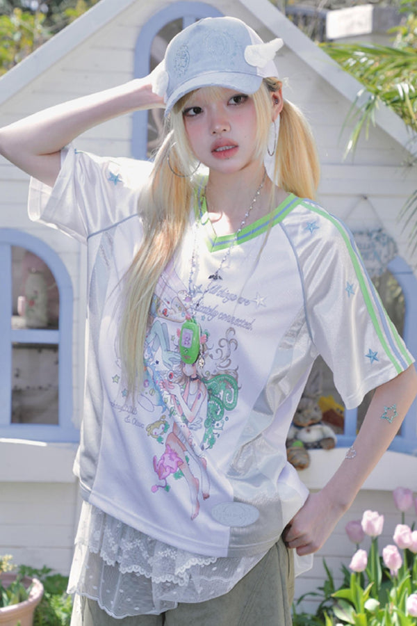 Dreamcore Frog Jersey T-Shirt