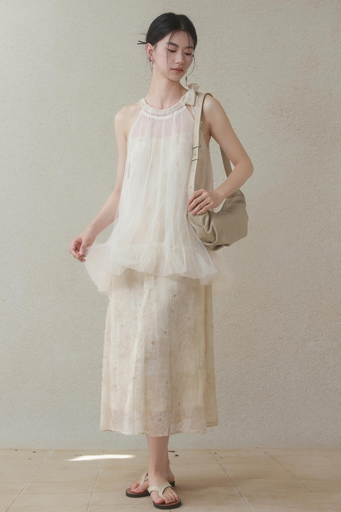 Summer Cloud Mesh Dress