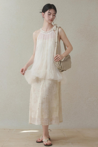Summer Cloud Mesh Dress