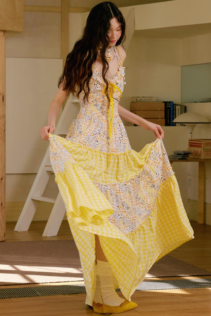 Sunshine Halter Dress