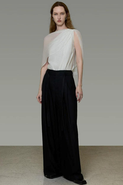 Elegant High-Waisted Trousers