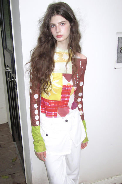 Midsummer Vintage Stretch Mesh Vest