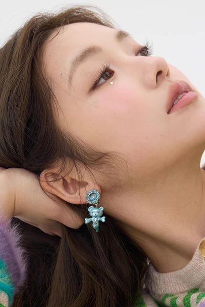 Two-Tone Pearl Earrings