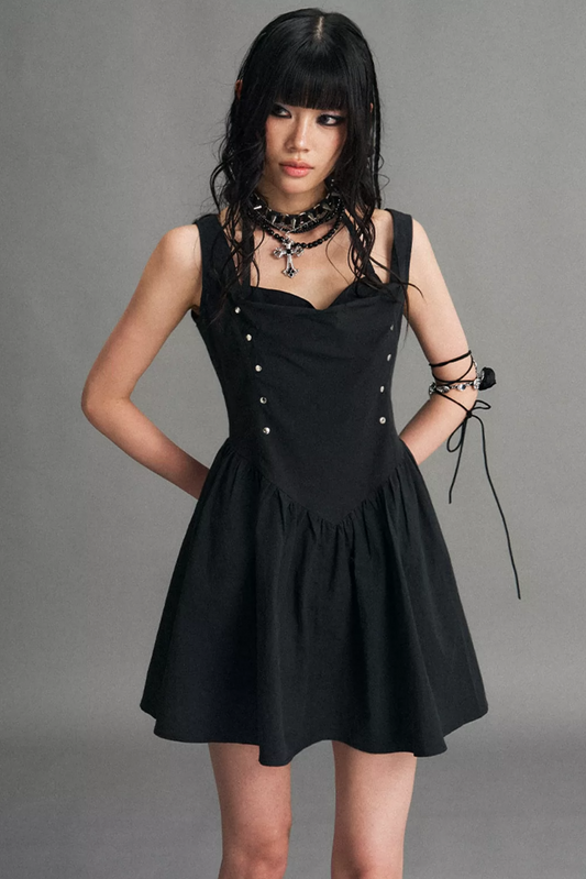 Garden Punk Halter Dress