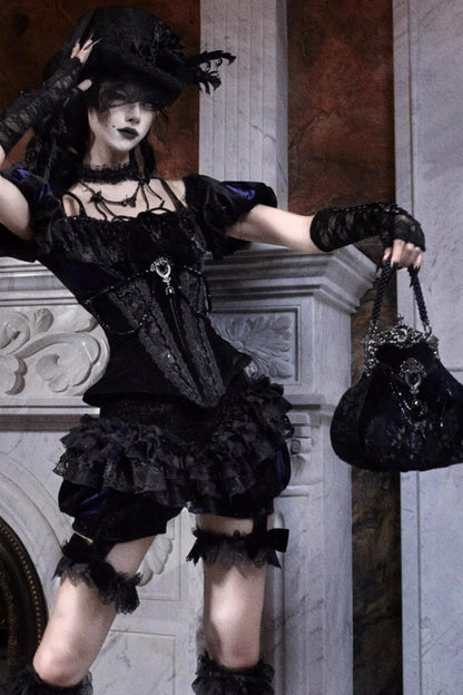 European Velvet Handbag