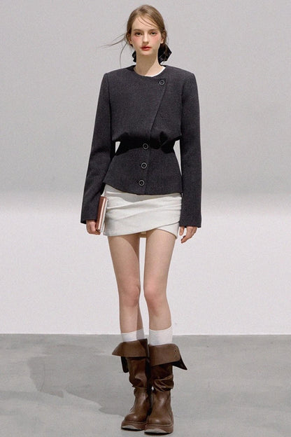 Urban Lapel Wool Jacket Set-Up