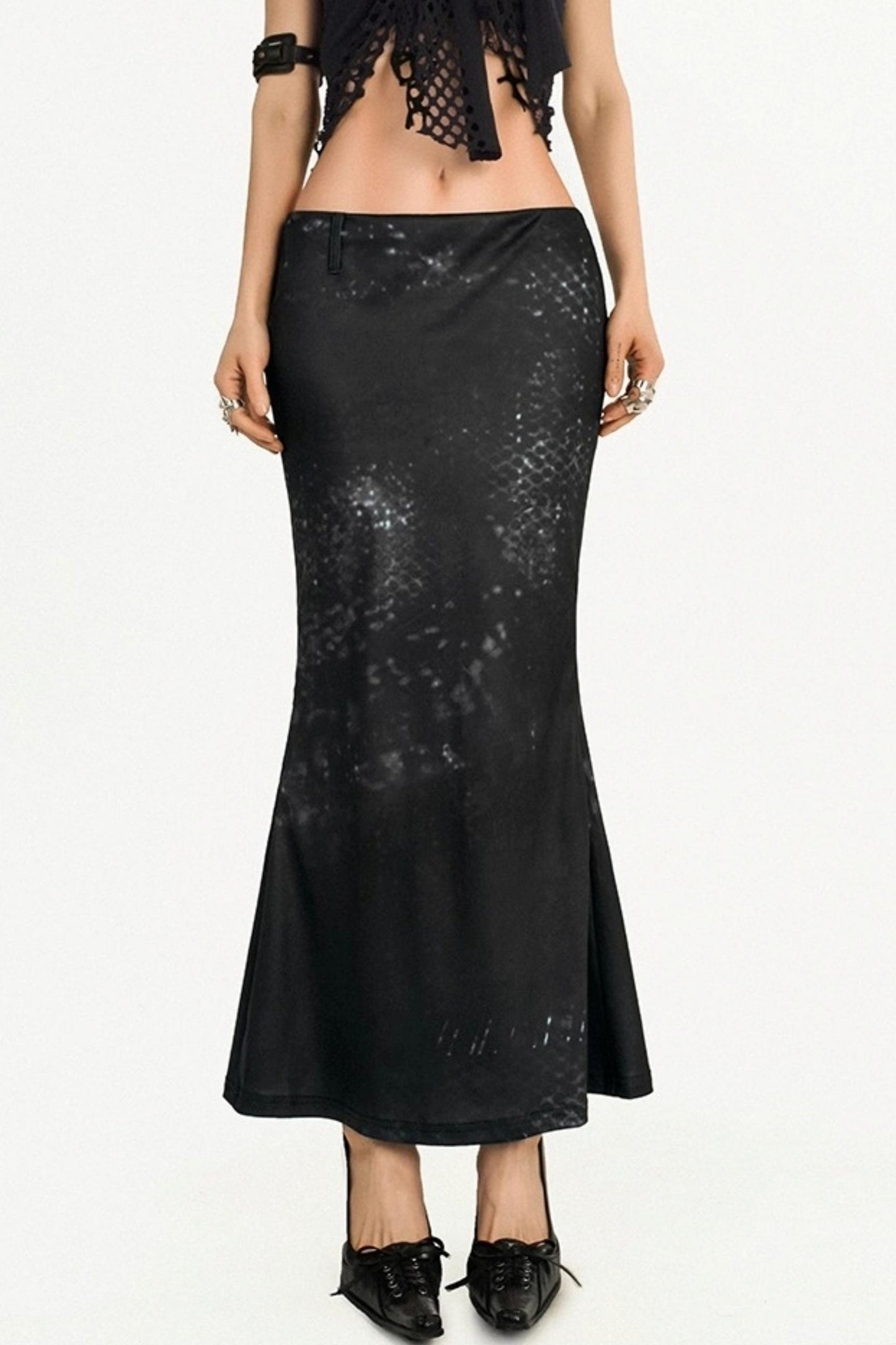 Summer Sparkling Fishtail Skirt