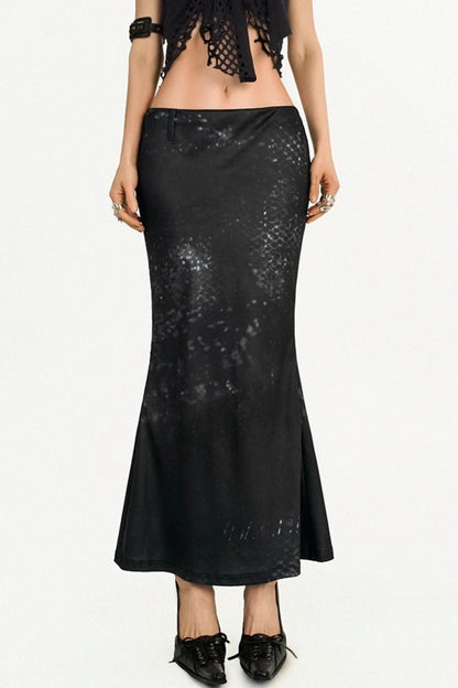 Summer Sparkling Fishtail Skirt