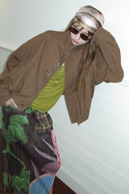 Tailoring Cargo Heavy Jacket