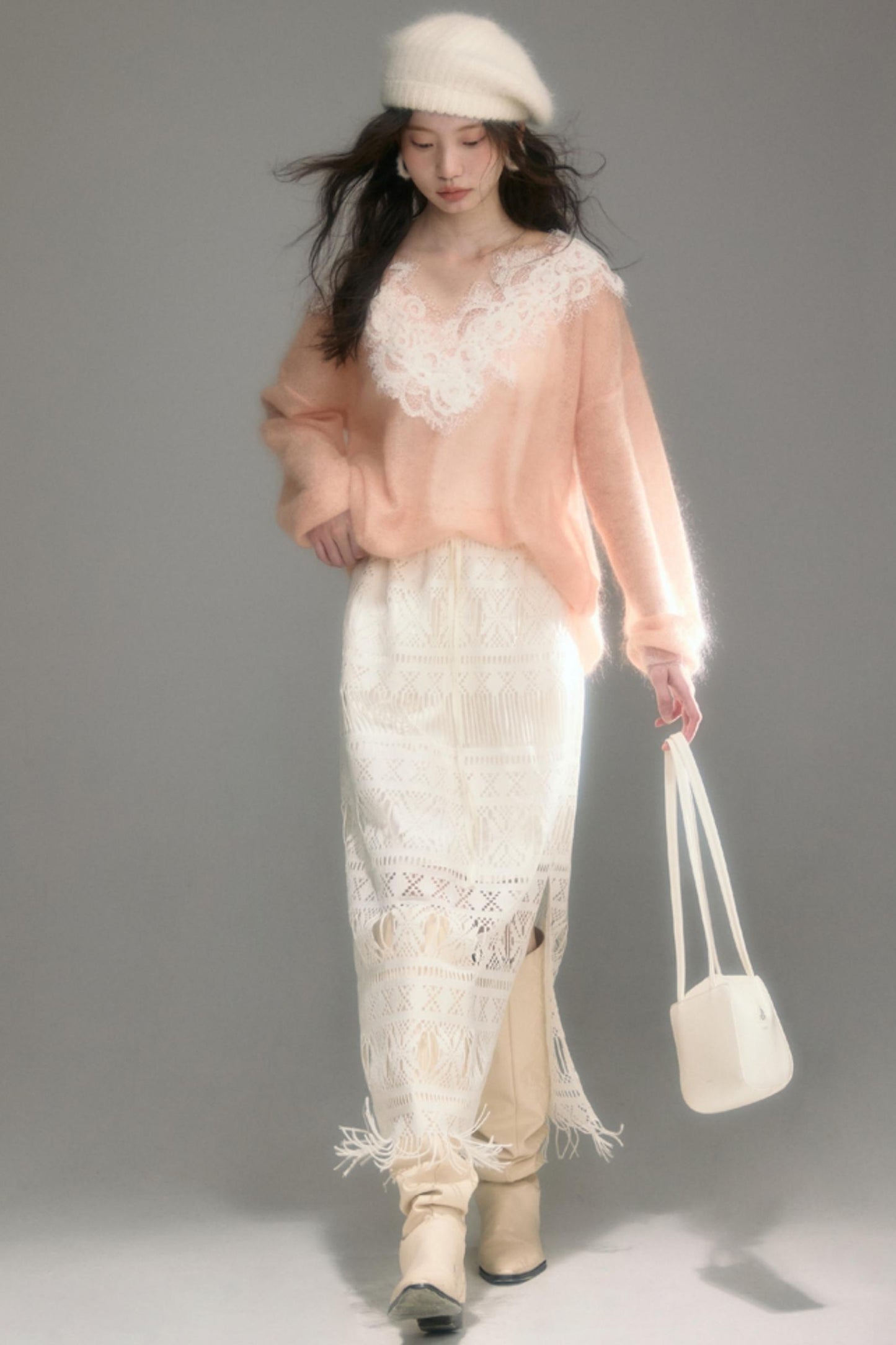 Original Monologue Fringe Skirt