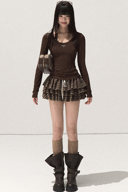 Skin Emotion Long-Sleeved Knitted Sweater