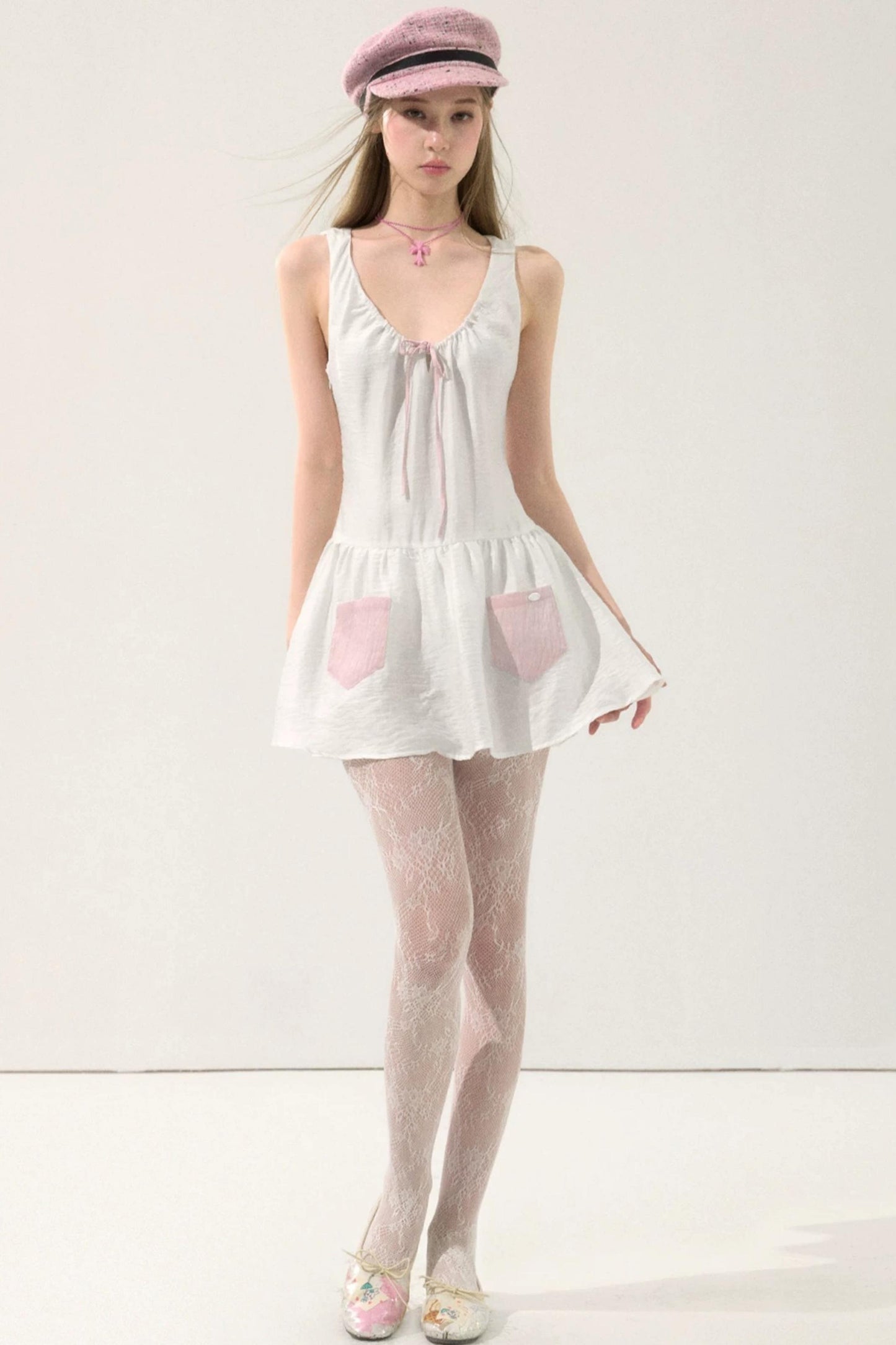 Sweet Color-Blocking Dress