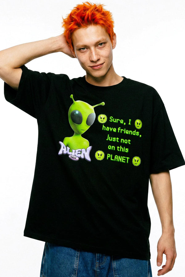 Alien Y2K Street T-Shirt