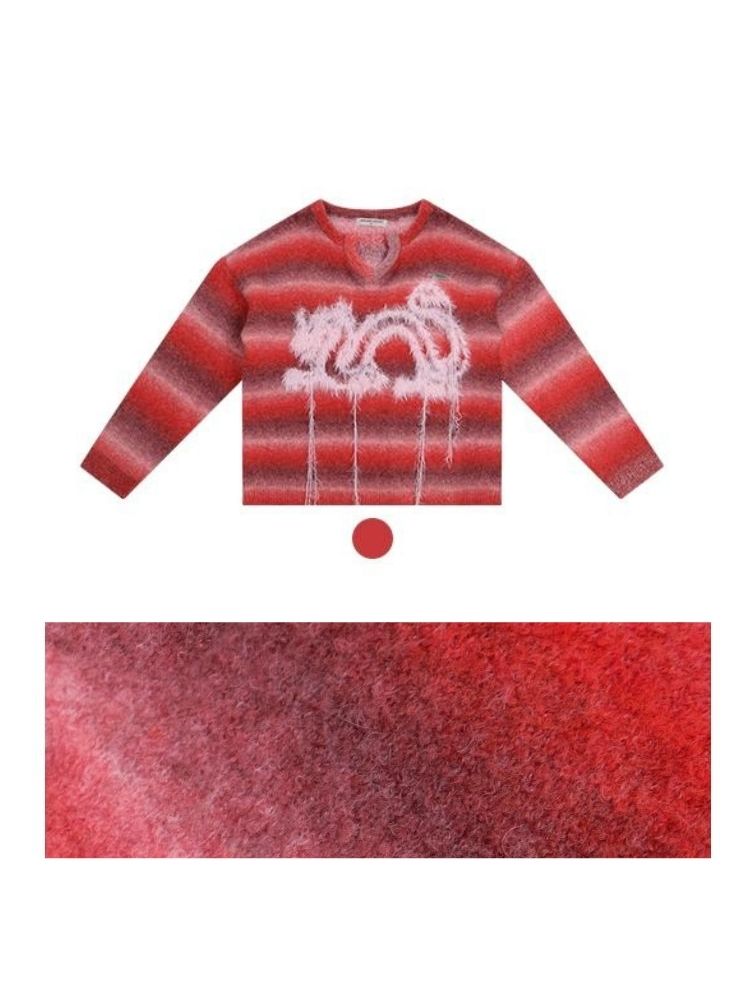 Striped Christmas Battle Sweater