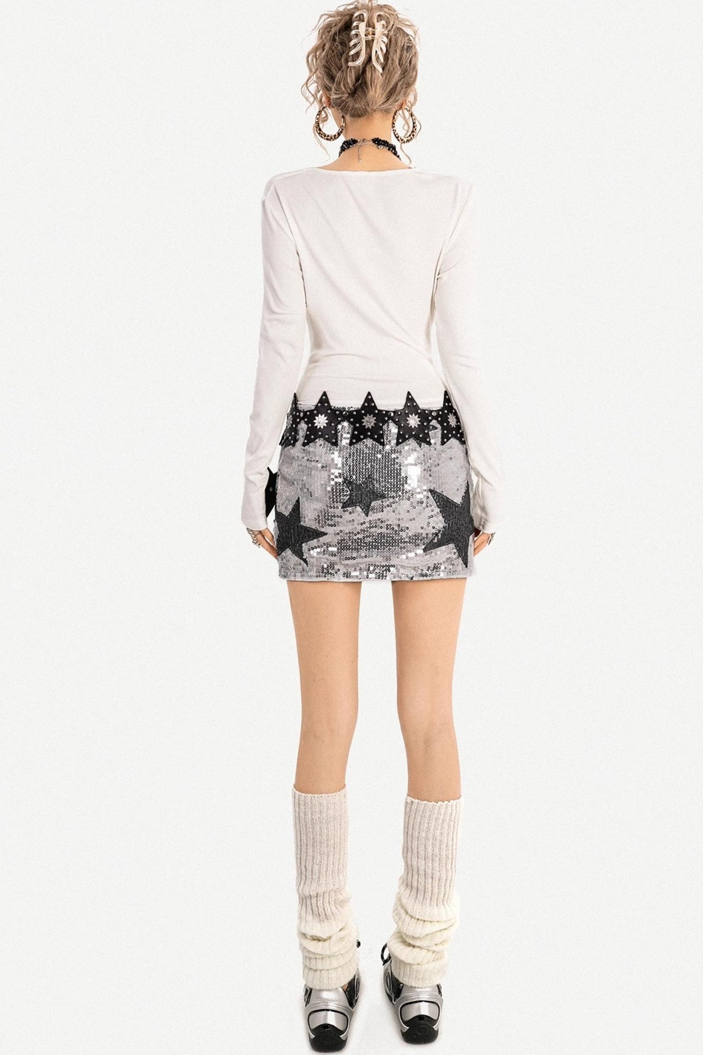 Retro Lace V-Neck Top