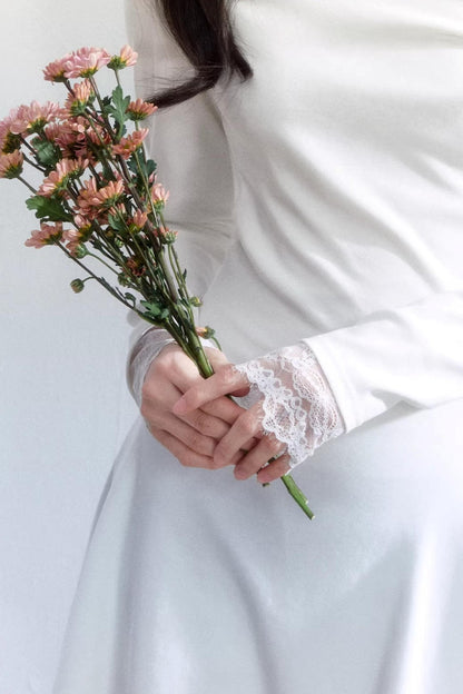 Moonlight Off-Shoulder Lace Dress