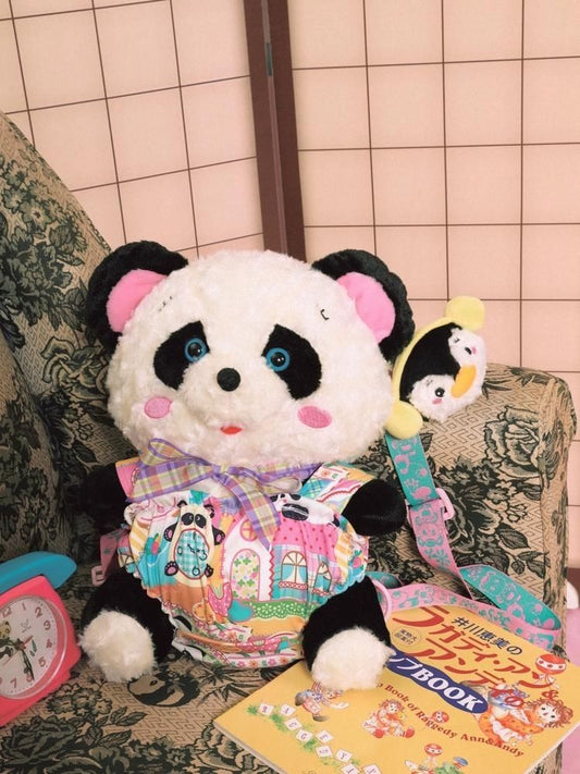 Panda Plush Doll Bag