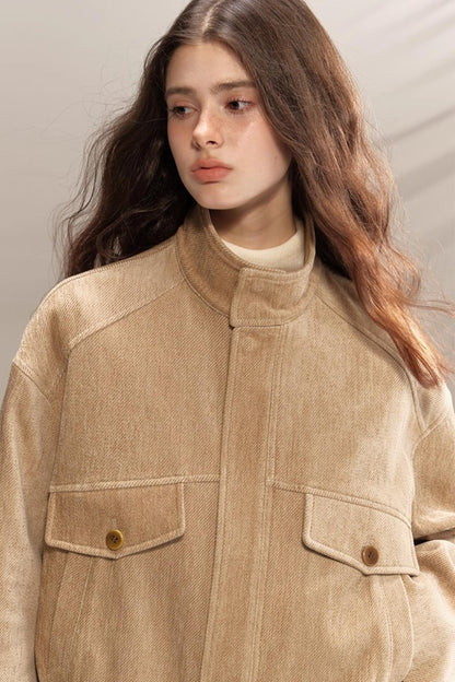 Corduroy Retro Flight Jacket