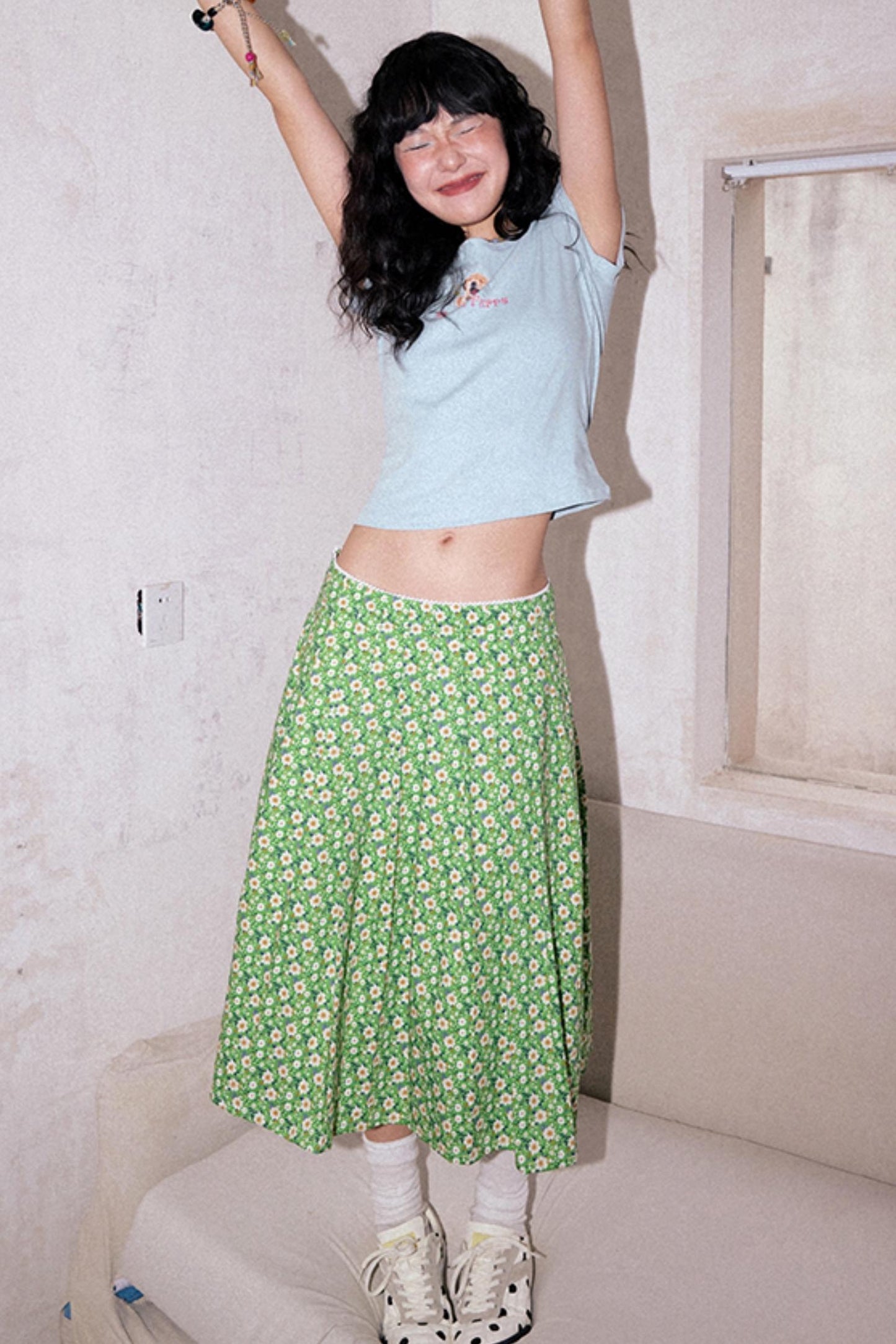 Green Meadow Skirt