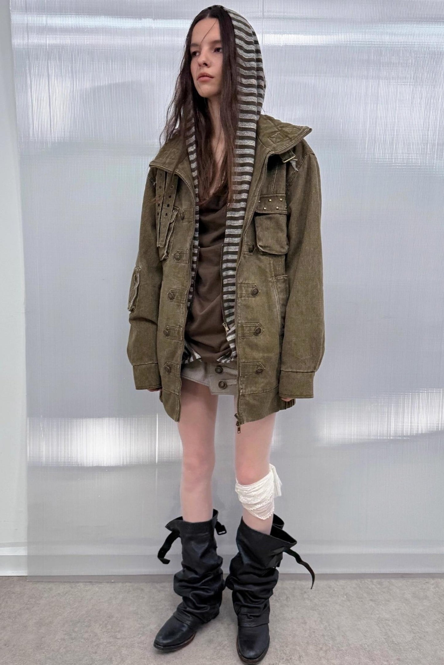 Autumn Original Puffy Cut Short Skirt