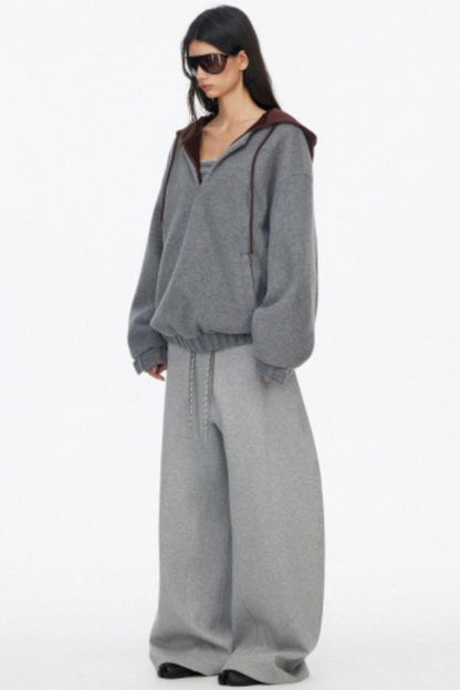 Silhouette Knit V-Neck Sweater