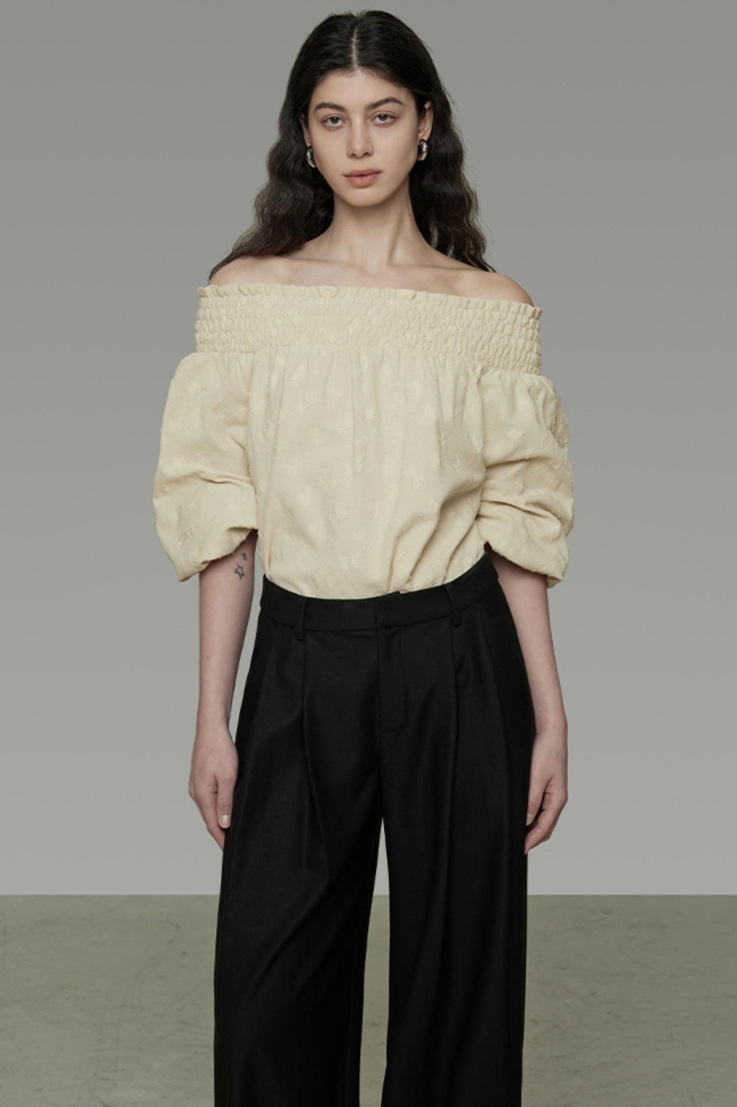 Effortless Chic One-Shoulder Blouse