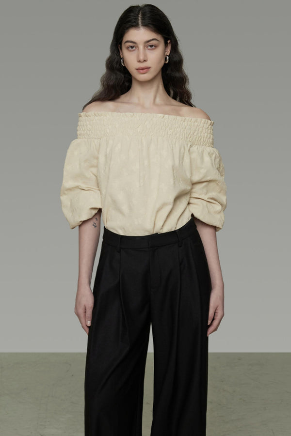 Effortless Chic One-Shoulder Blouse